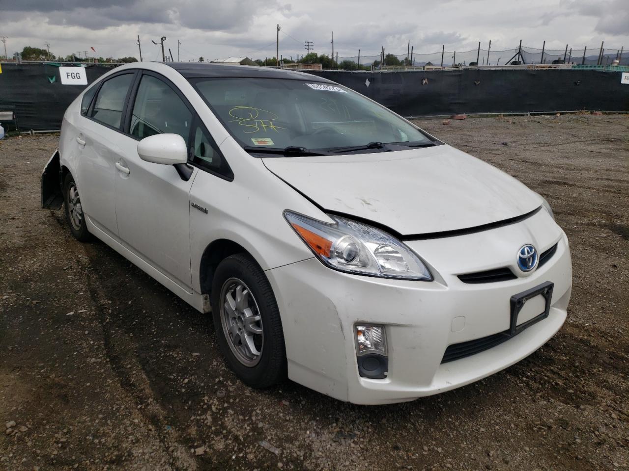 TOYOTA PRIUS 2011 with VIN JTDKN3DU1B0278563 - Photo from auction