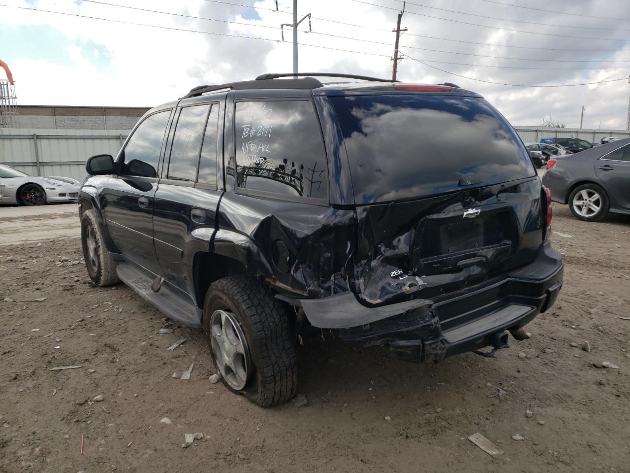 Photo 10 from auction – 2007 CHEVROLET TRAILBLAZE with VIN 1GNDT13S272228177