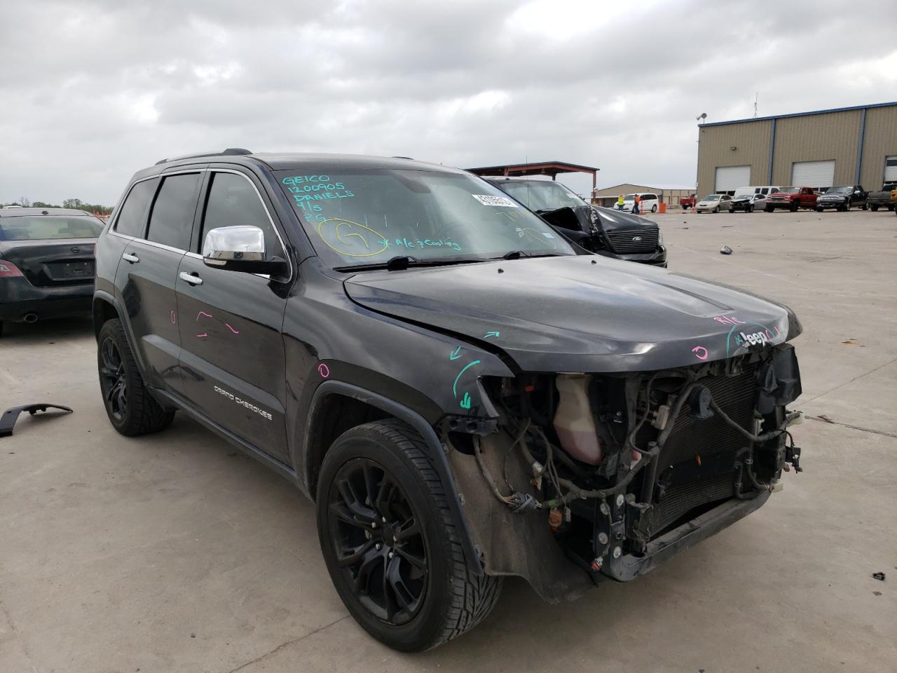Photo 1 from auction – 2015 JEEP GRAND CHER with VIN 1C4RJEBG3FC707094