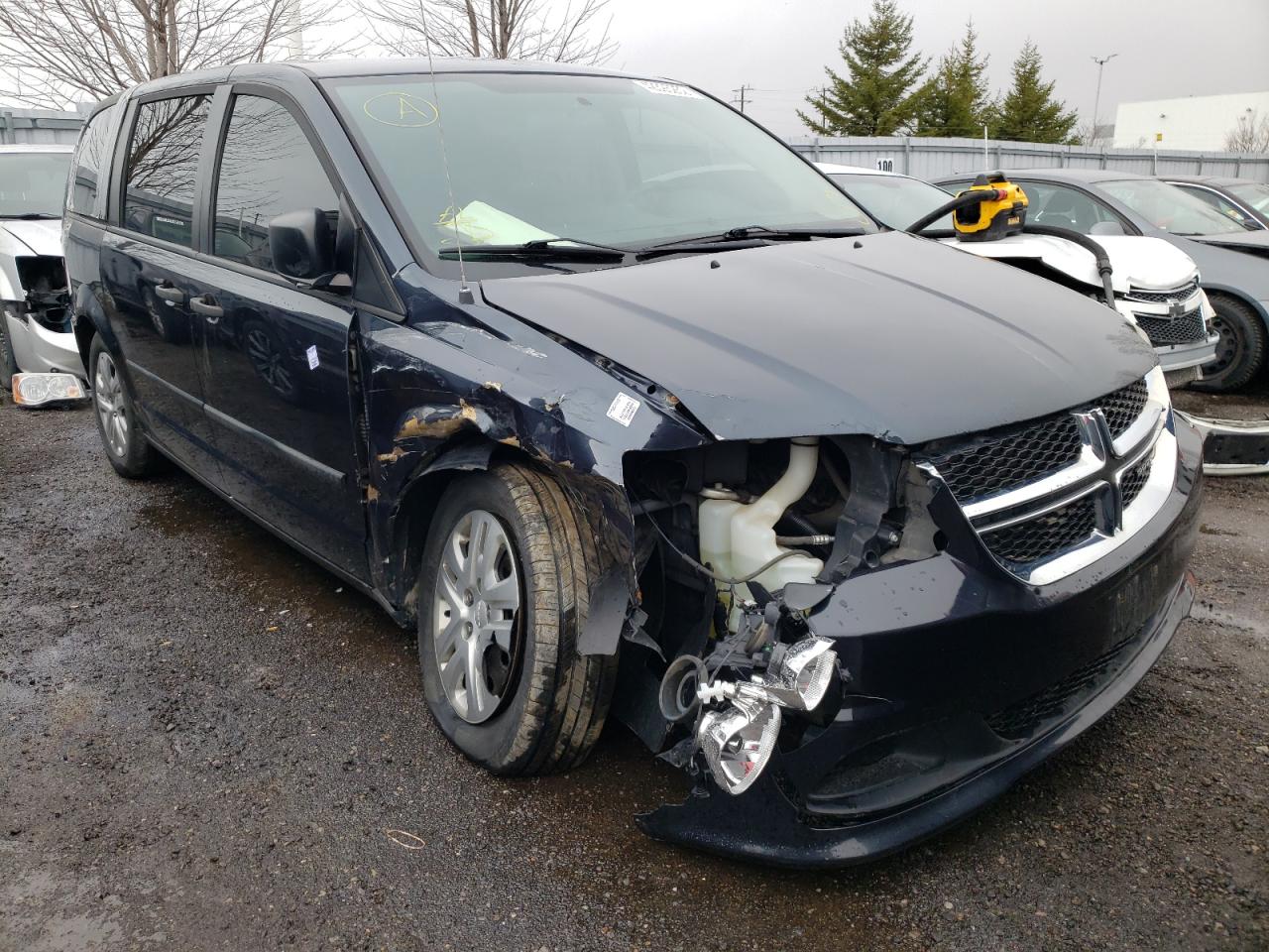 DODGE GRAND CARA 2014 with VIN 2C4RDGBG4ER302791 - Photo from auction