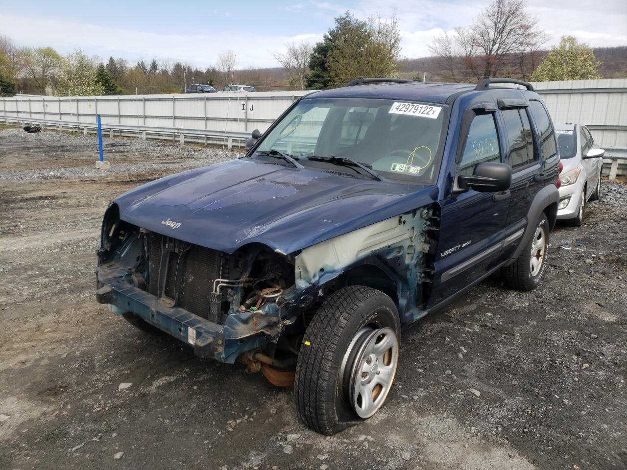 Photo 2 from auction – 2003 JEEP LIBERTY SP with VIN 1J4GL48K13W514843