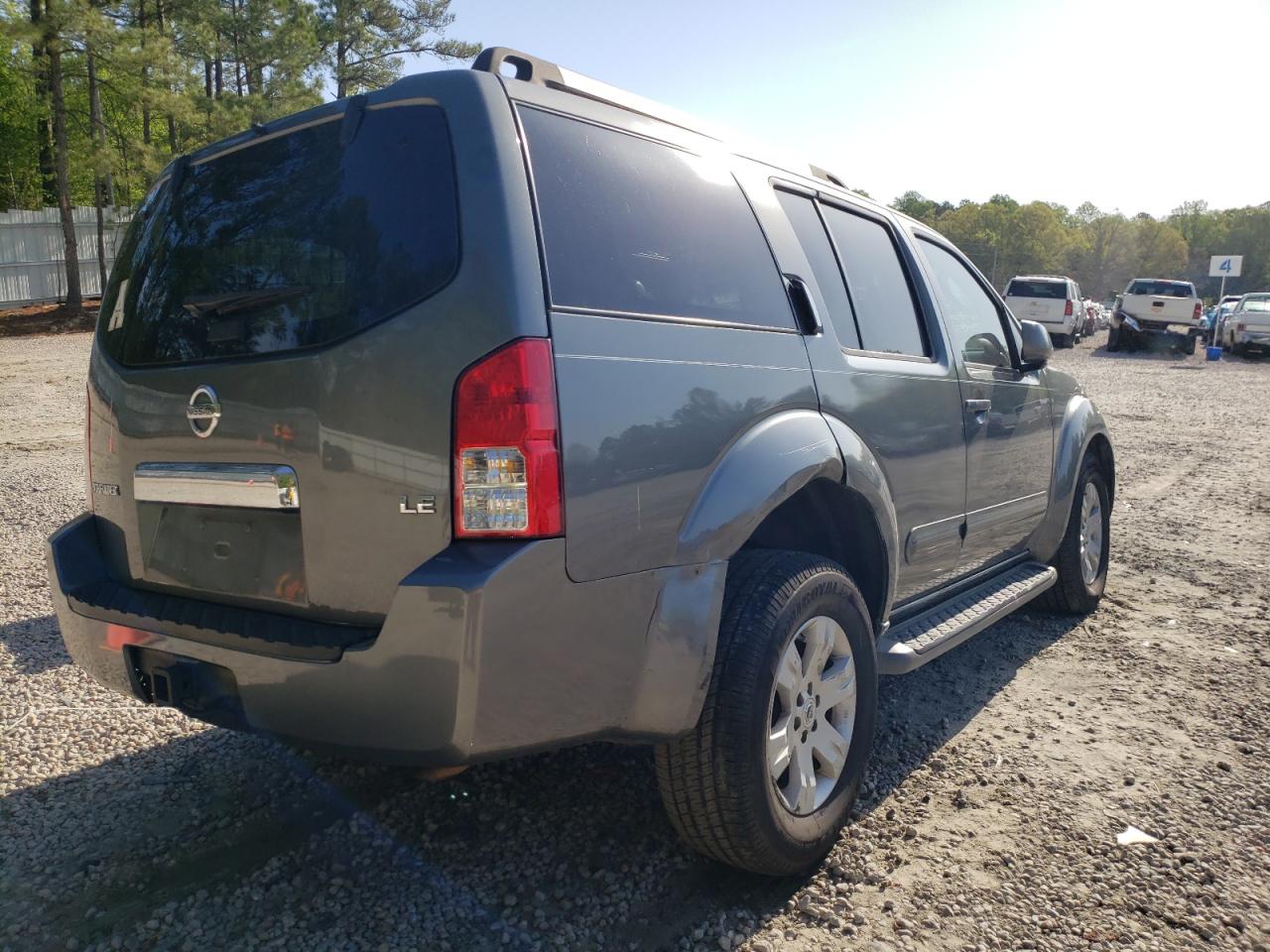 Photo 4 from auction – 2007 NISSAN PATHFINDER with VIN 5N1AR18U27C612678