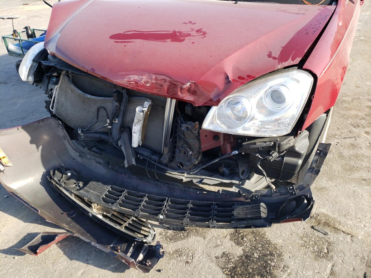 Photo 9 from auction – 2008 KIA OPTIMA LX with VIN KNAGE123285252065