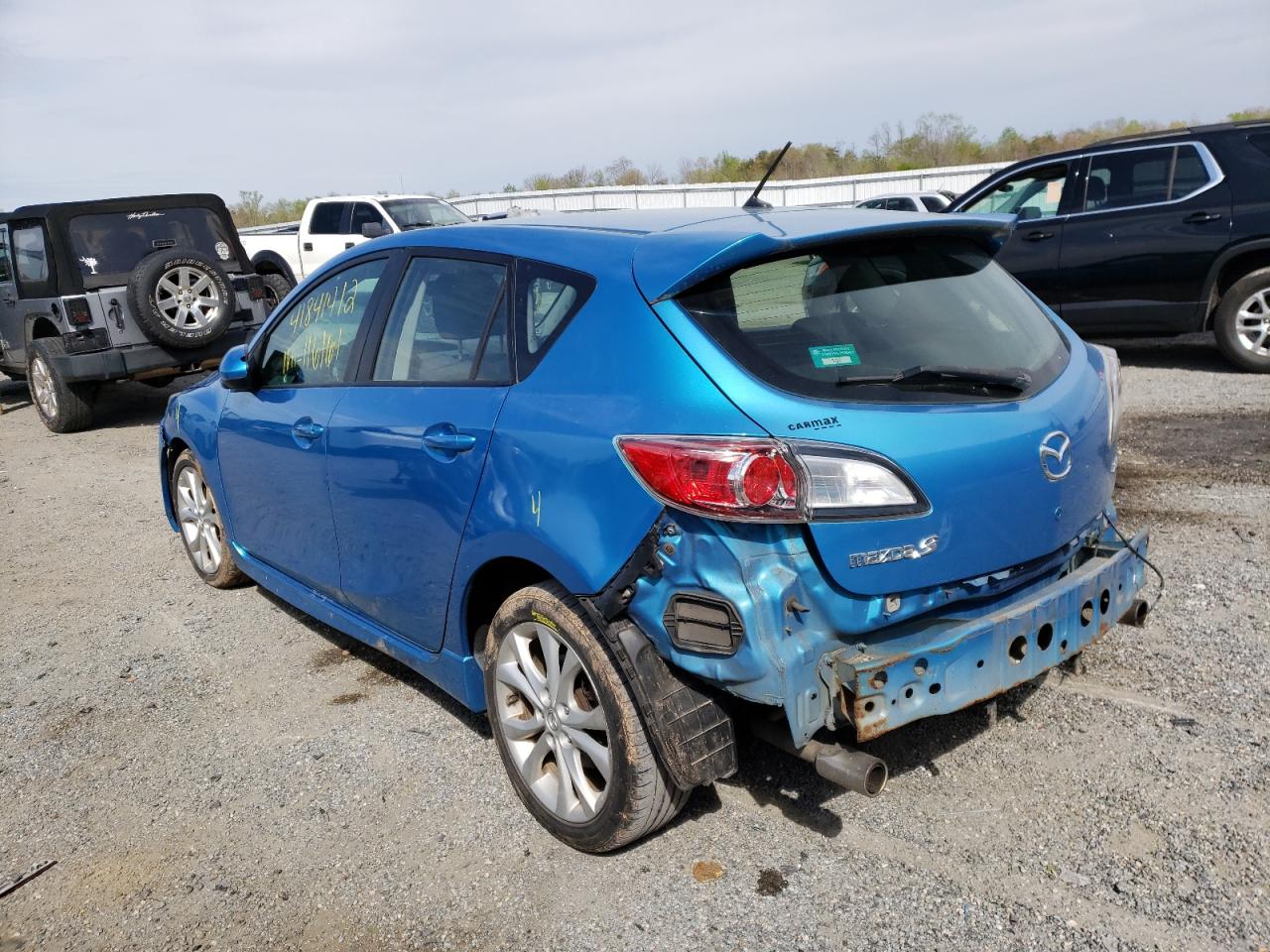 Photo 3 from auction – 2010 MAZDA 3 S with VIN JM1BL1H62A1287934