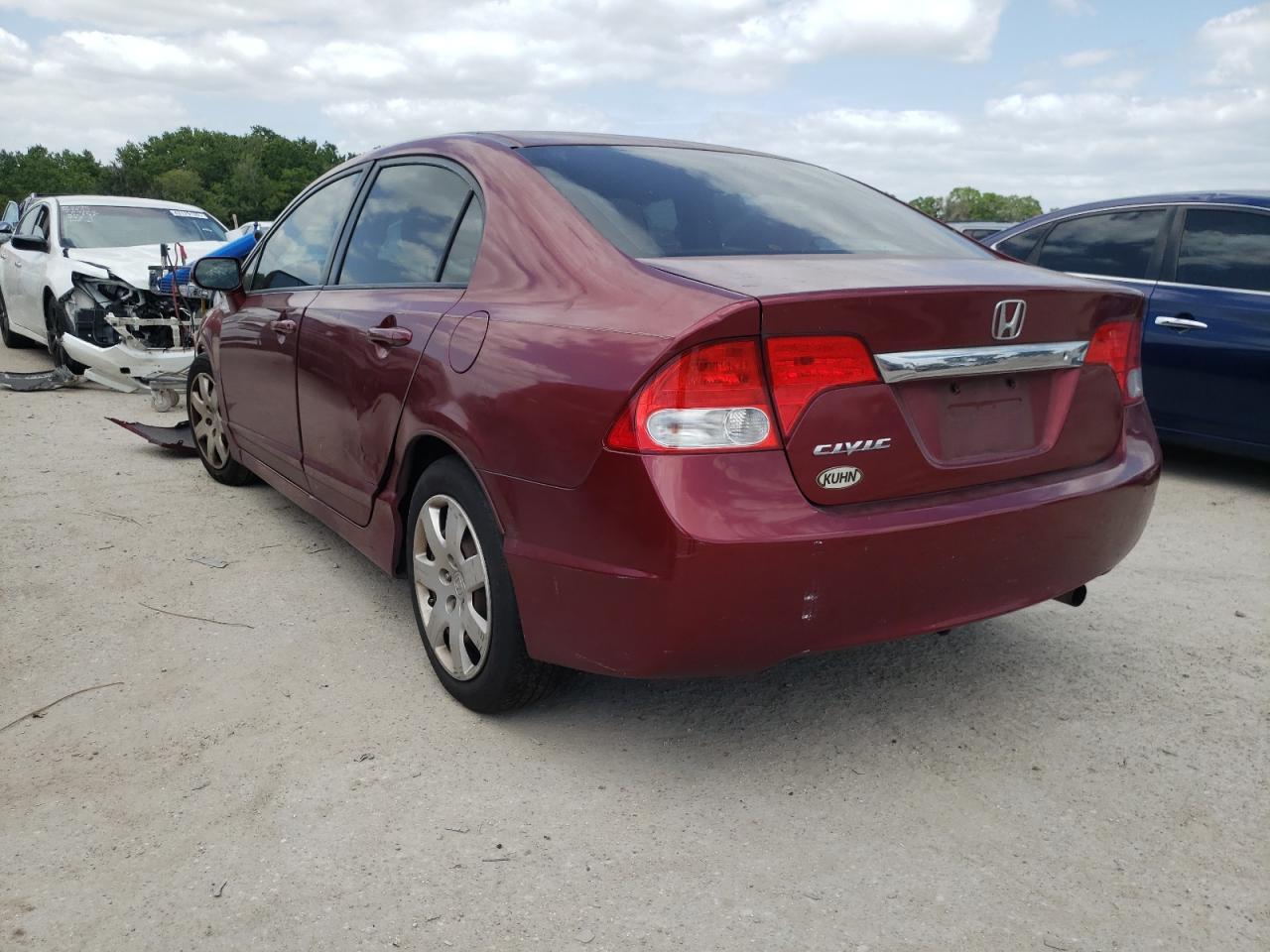 Photo 3 from auction – 2010 HONDA CIVIC LX with VIN 2HGFA1F53AH550842