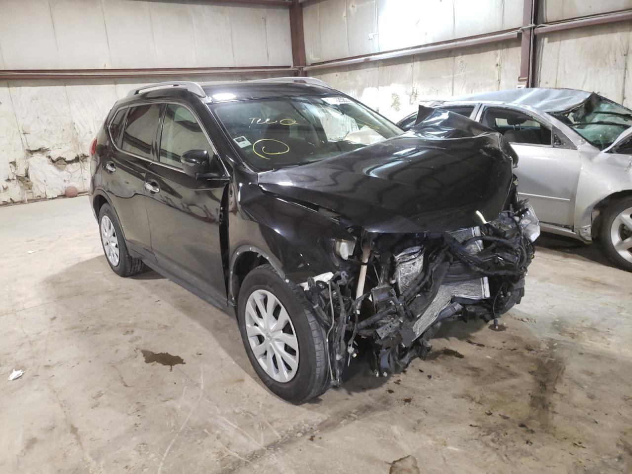 NISSAN ROGUE S 2017 with VIN 5N1AT2MT6HC793497 - Photo from auction