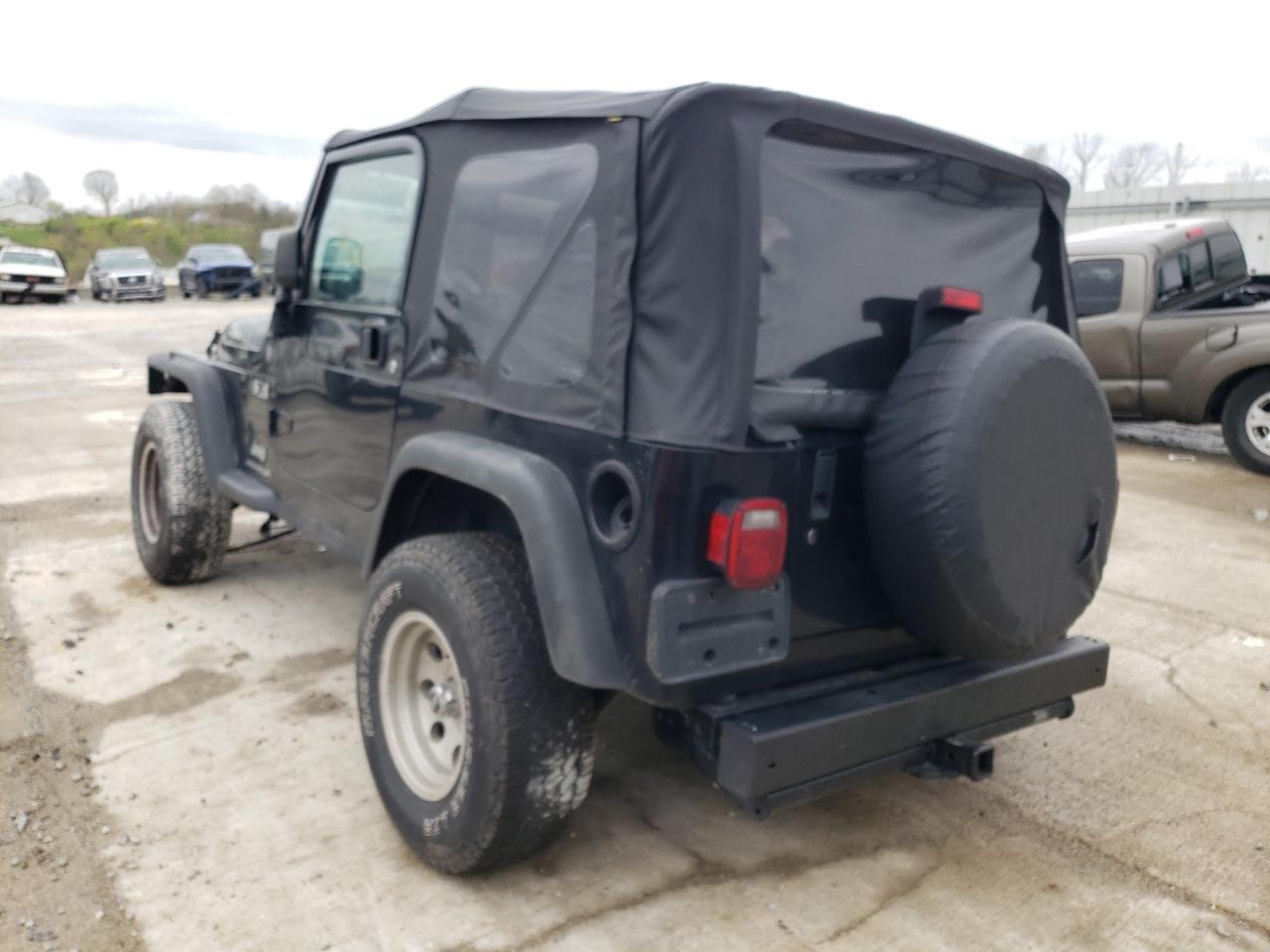 Photo 3 from auction – 2004 JEEP WRANGLER with VIN 1J4FA39S14P787366