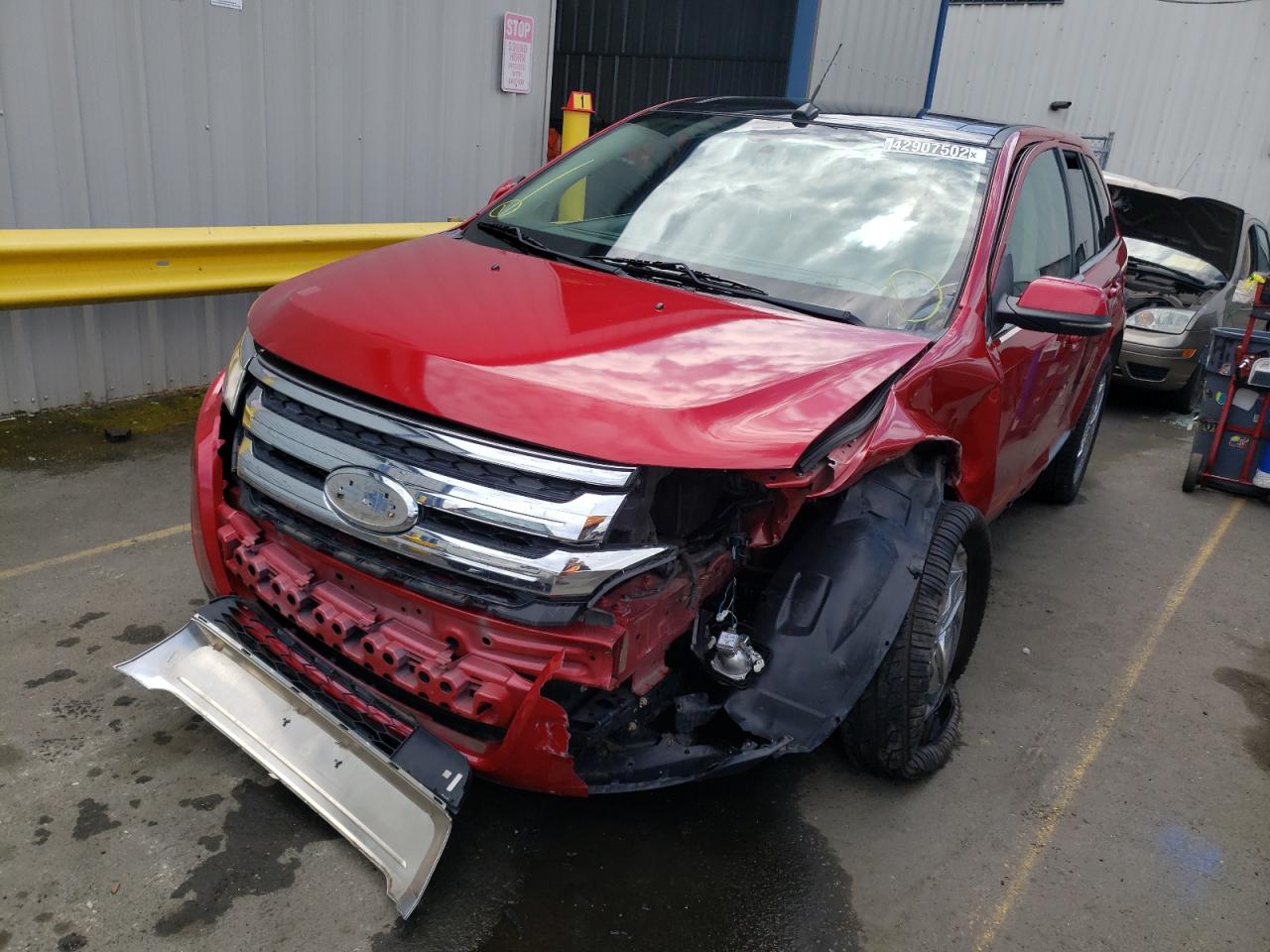 Photo 2 from auction – 2012 FORD EDGE LIMIT with VIN 2FMDK4KC5CBA30670