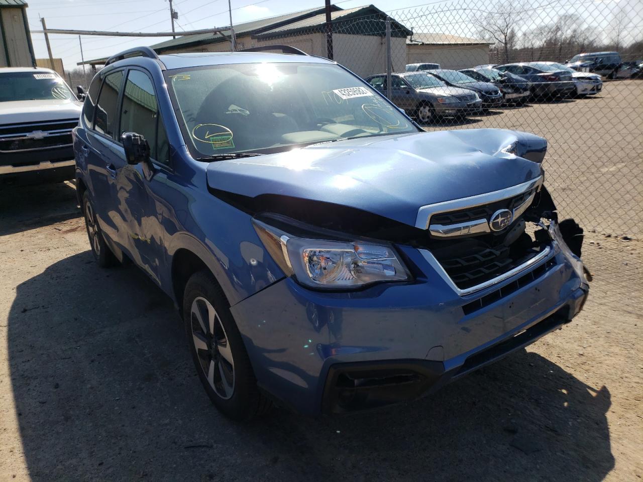 SUBARU FORESTER 2 2017 with VIN JF2SJAEC1HH467375 - Photo from auction