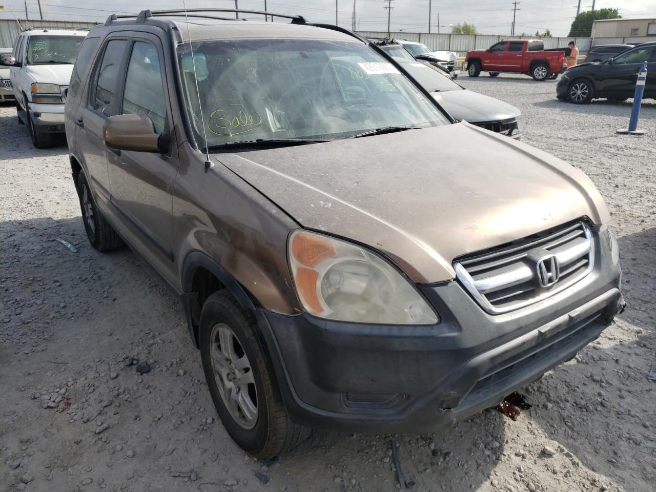 HONDA CR-V EX 2002 with VIN JHLRD78802C082511 - Photo from auction