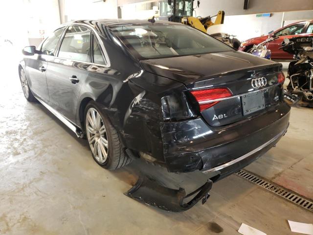Photo 3 from auction – 2015 AUDI A8 L QUATT with VIN WAU32AFD7FN001758