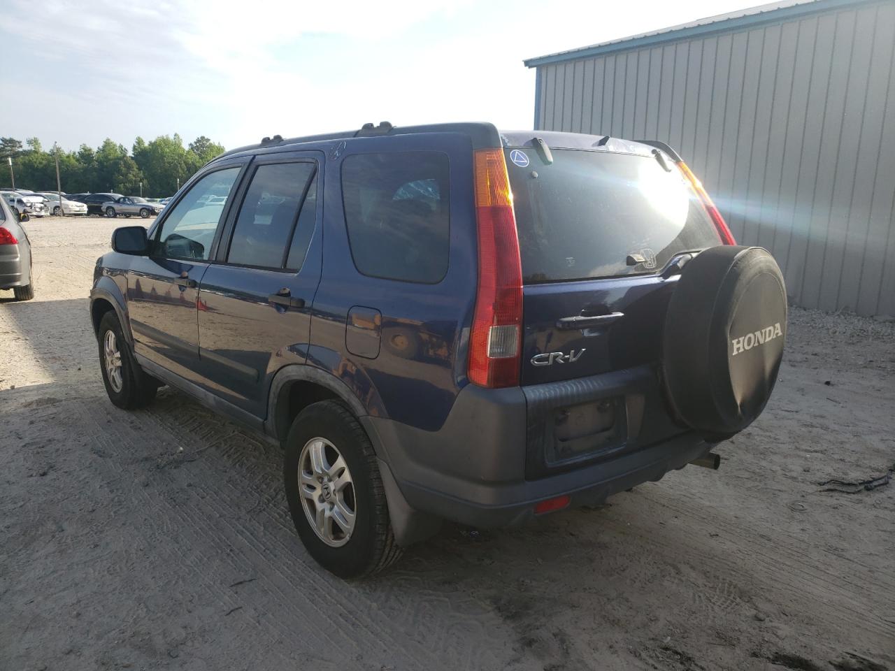 Photo 3 from auction – 2002 HONDA CR-V EX with VIN JHLRD77812C067131