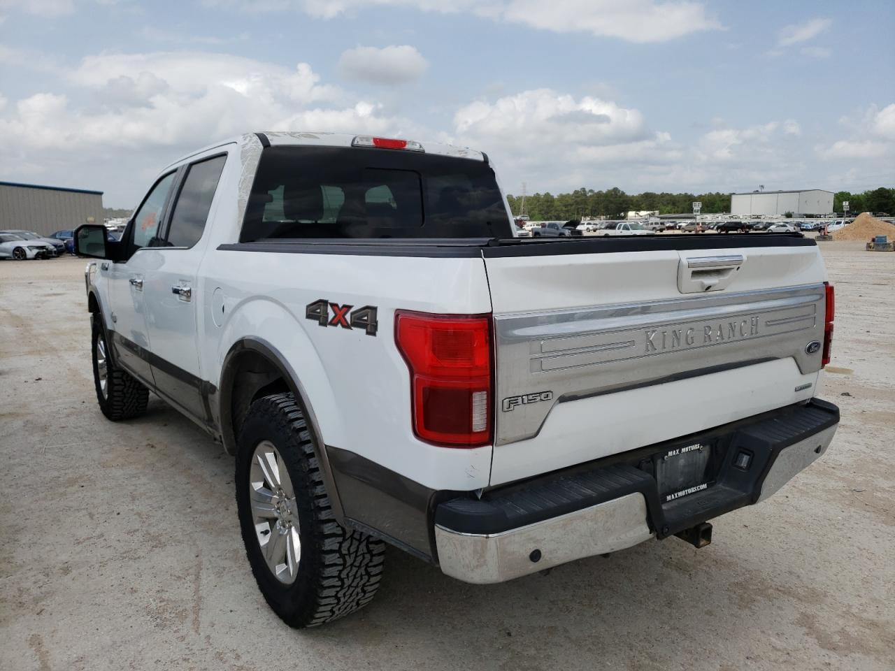 Photo 3 from auction – 2018 FORD F150 SUPER with VIN 1FTEW1EG5JFE47275