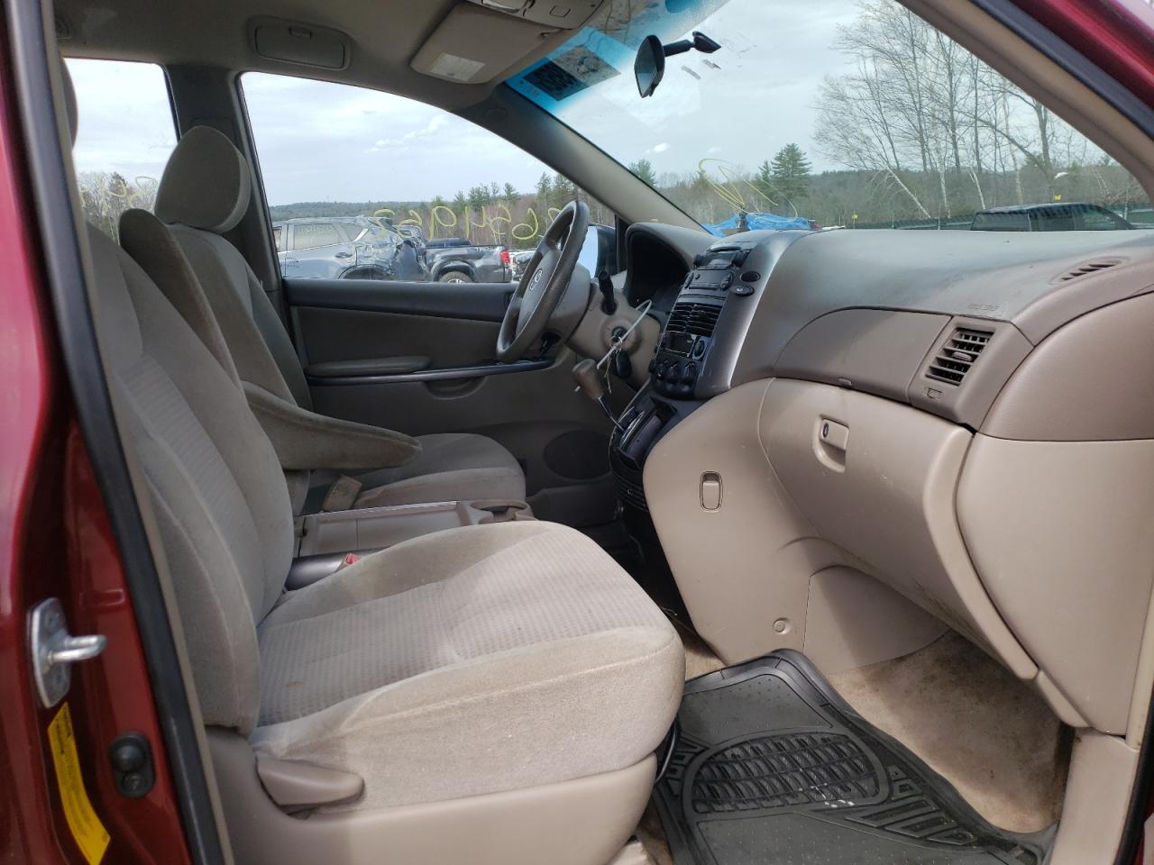 Photo 5 from auction – 2007 TOYOTA SIENNA CE with VIN 5TDZK23C77S004427