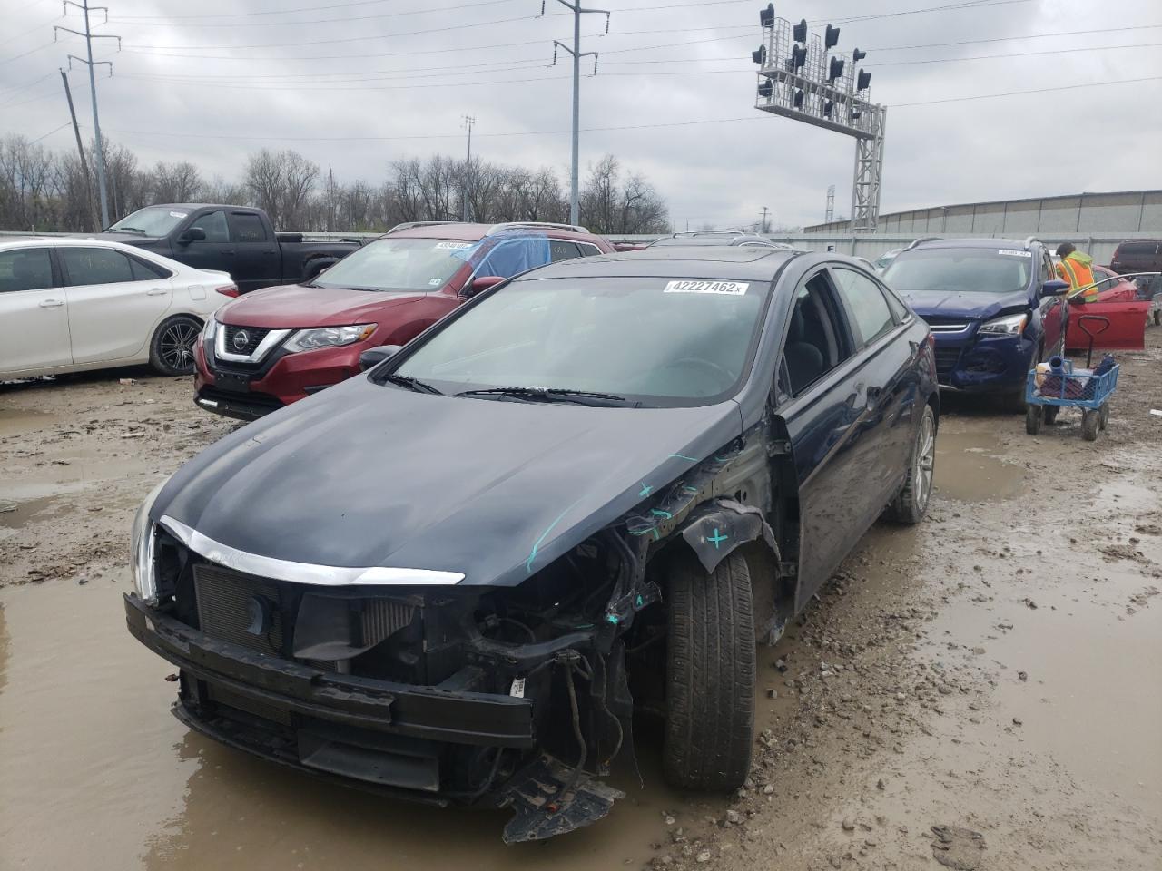 Photo 9 from auction – 2012 HYUNDAI SONATA SE with VIN 5NPEC4AB6CH481903