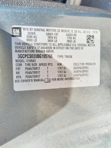 Photo 10 from auction – 2011 CHEVROLET SILVERADO with VIN 3GCPCSE03BG185766