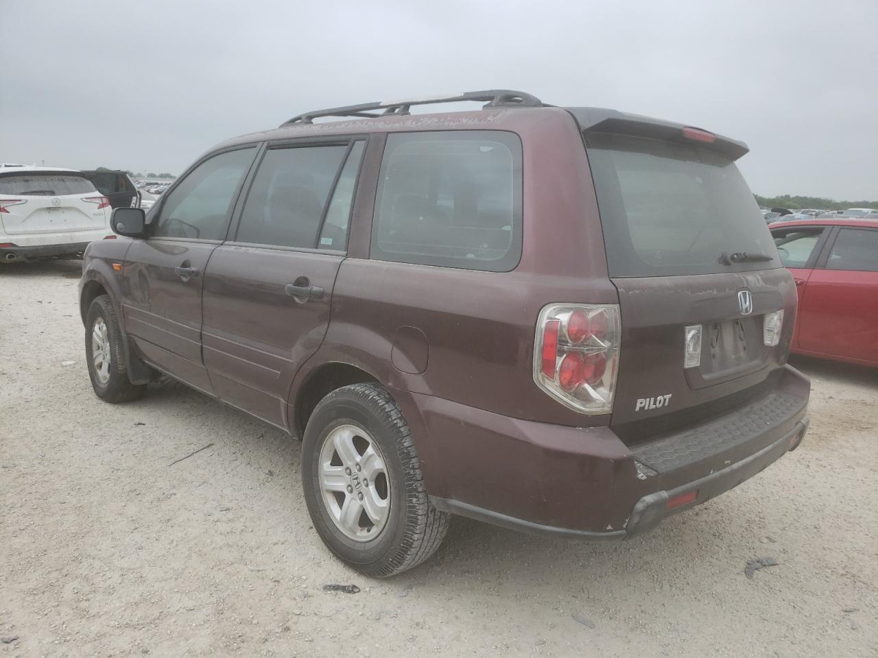 Photo 3 from auction – 2007 HONDA PILOT LX with VIN 5FNYF28187B015903