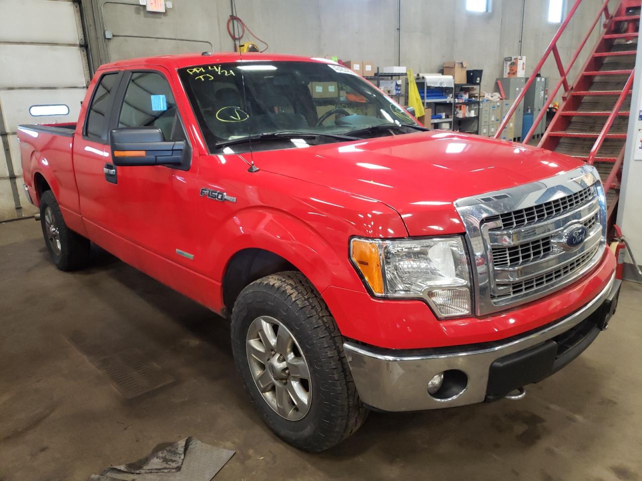 FORD F150 SUPER 2014 with VIN 1FTFX1ETXEFC28591 - Photo from auction