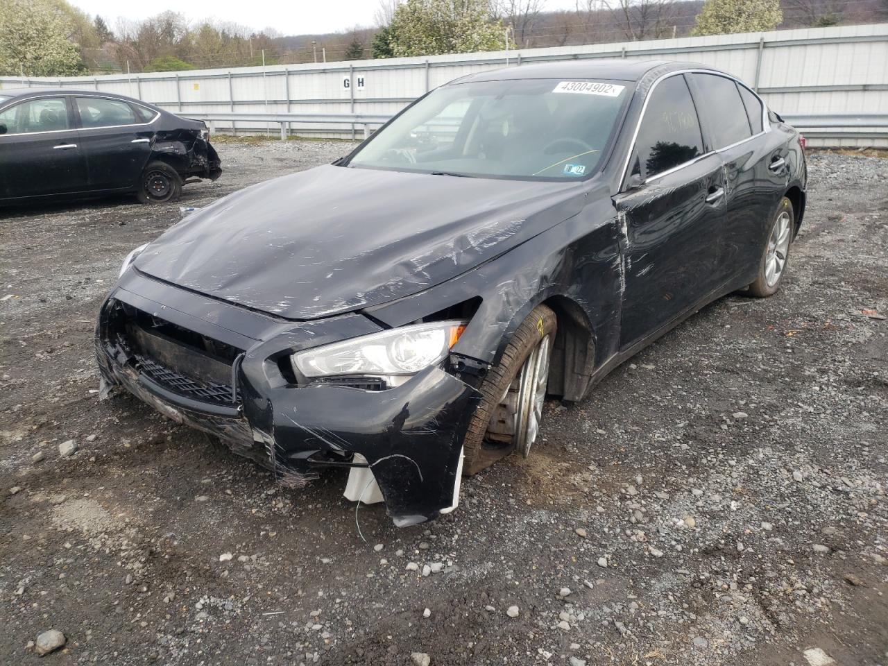 Photo 2 from auction – 2015 INFINITI Q50 BASE with VIN JN1BV7AR2FM419925