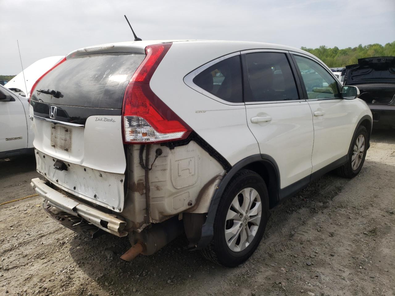 Photo 4 from auction – 2013 HONDA CR-V EX with VIN 5J6RM3H51DL043449