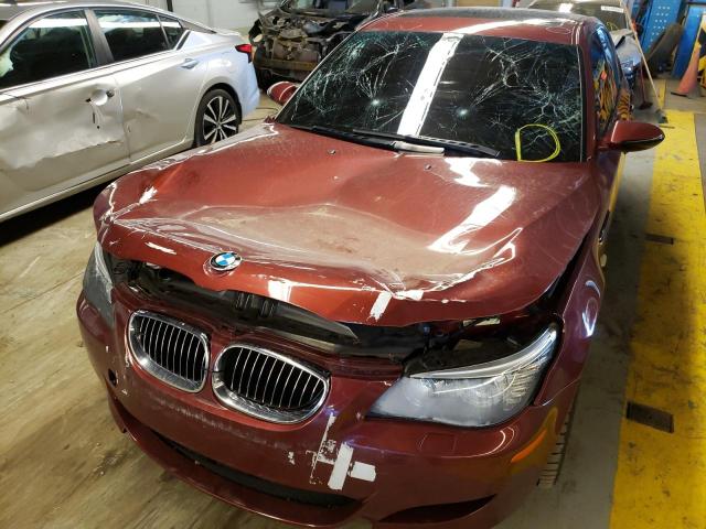 Photo 9 from auction – 2008 BMW M5 with VIN WBSNB93518CX08580