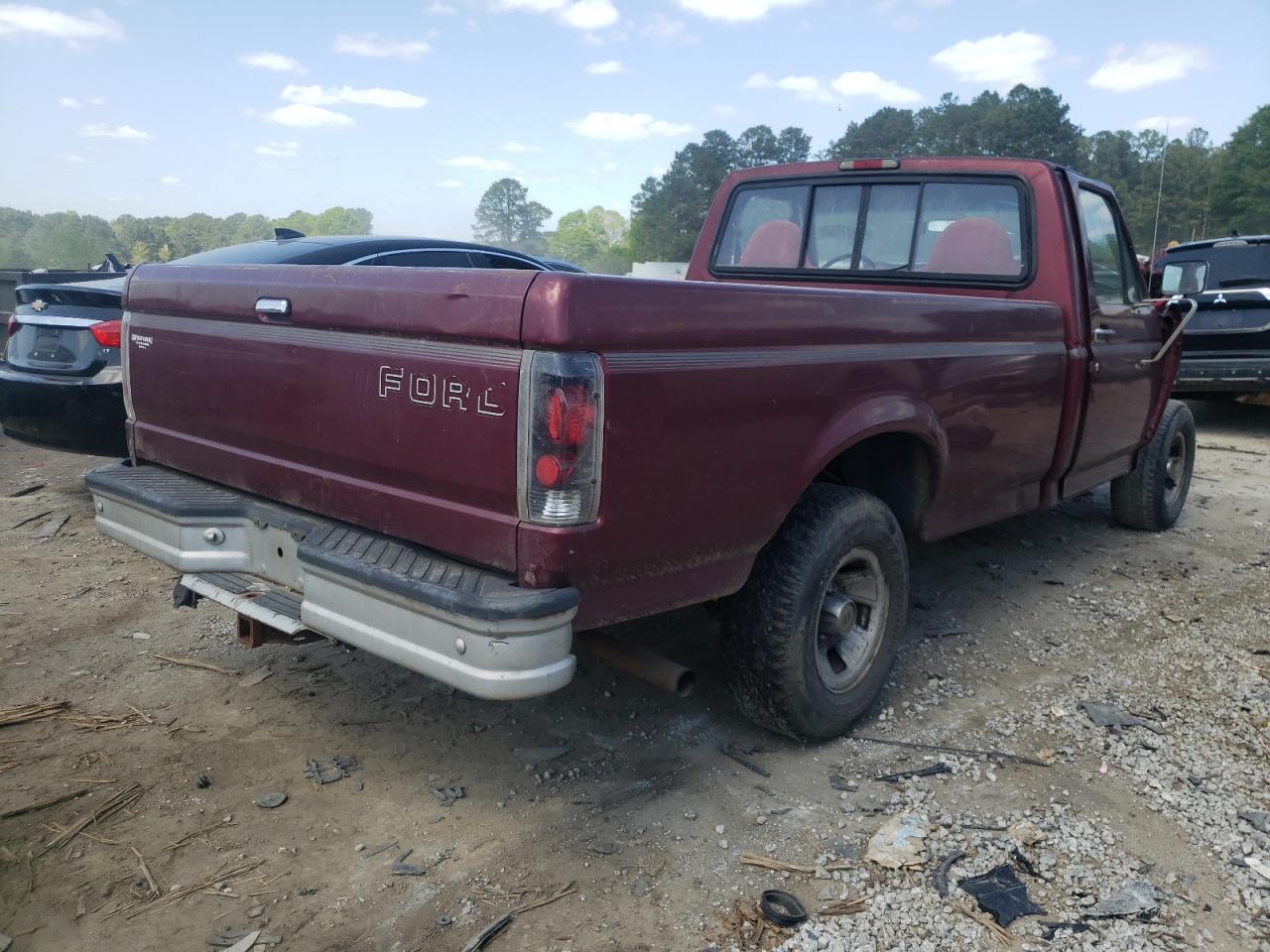 Photo 4 from auction – 1996 FORD F150 with VIN 1FTEF15N0TNA26362