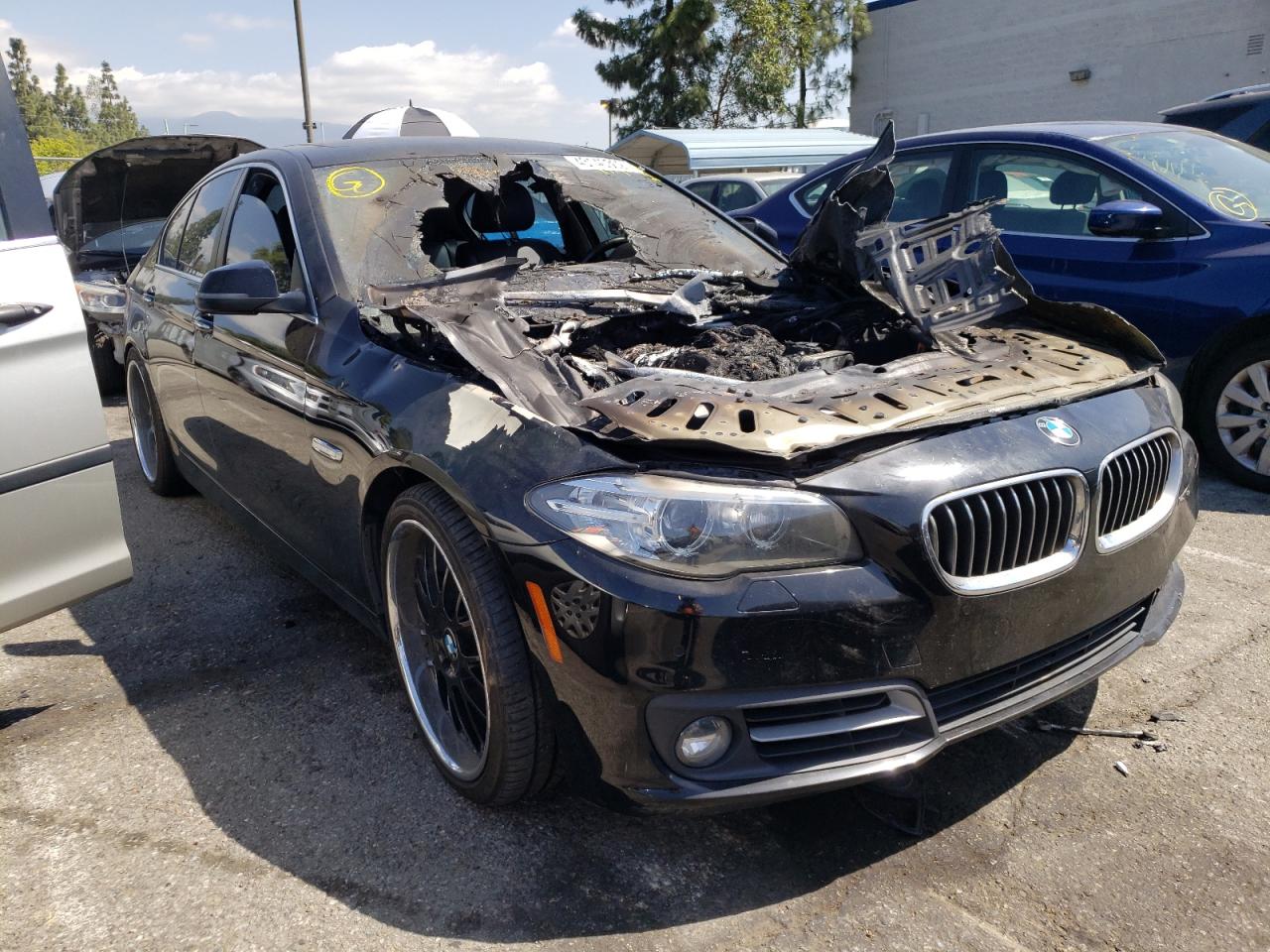 BMW 528 I 2015 with VIN WBA5A5C5XFD516159 - Photo from auction
