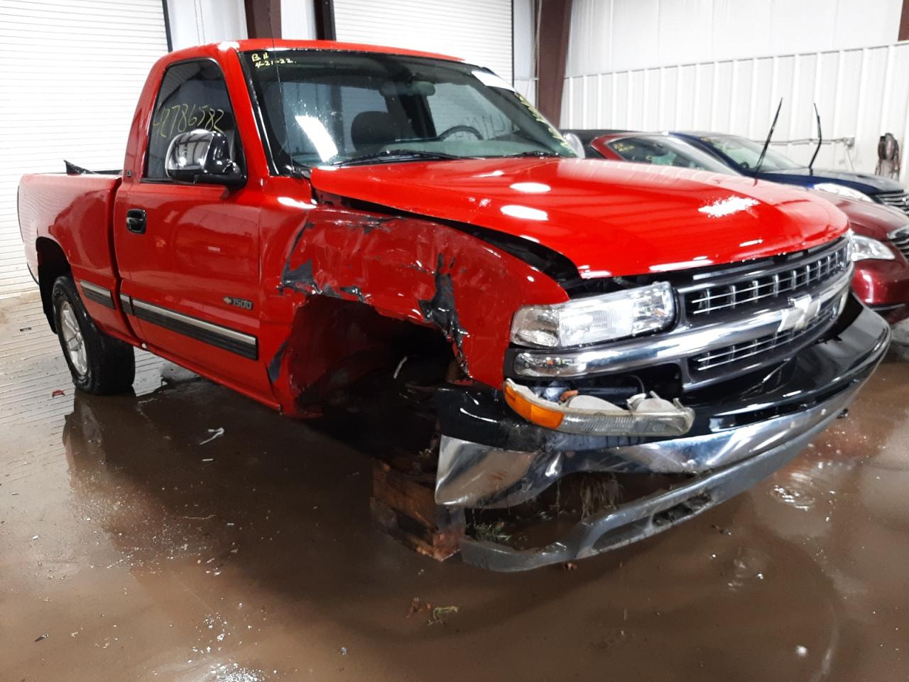 CHEVROLET SILVERADO 2001 with VIN 1GCEK14T61Z141680 - Photo from auction