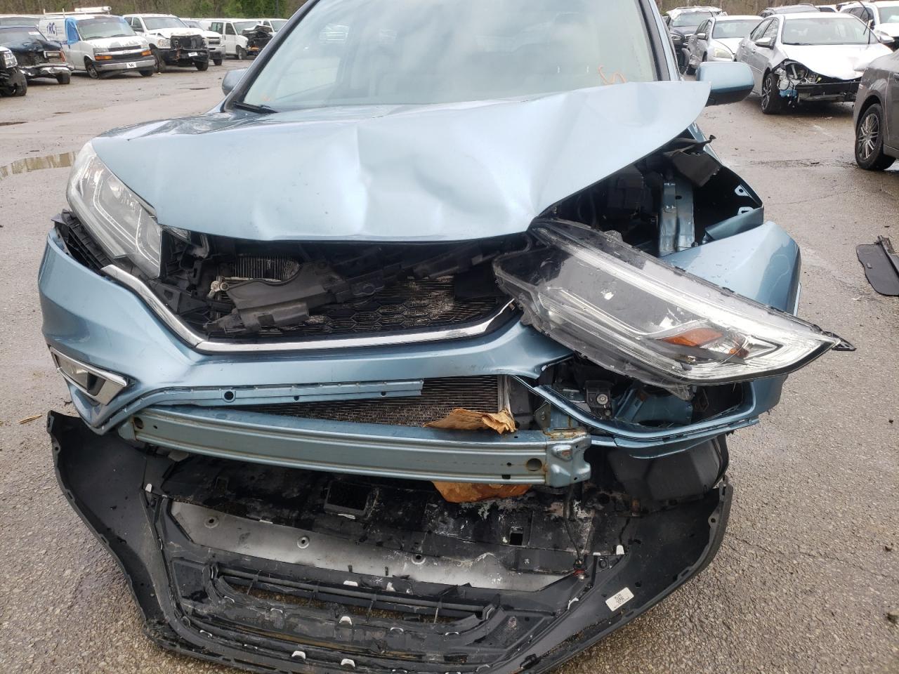 Photo 9 from auction – 2016 HONDA CR-V EXL with VIN 2HKRM4H70GH708007
