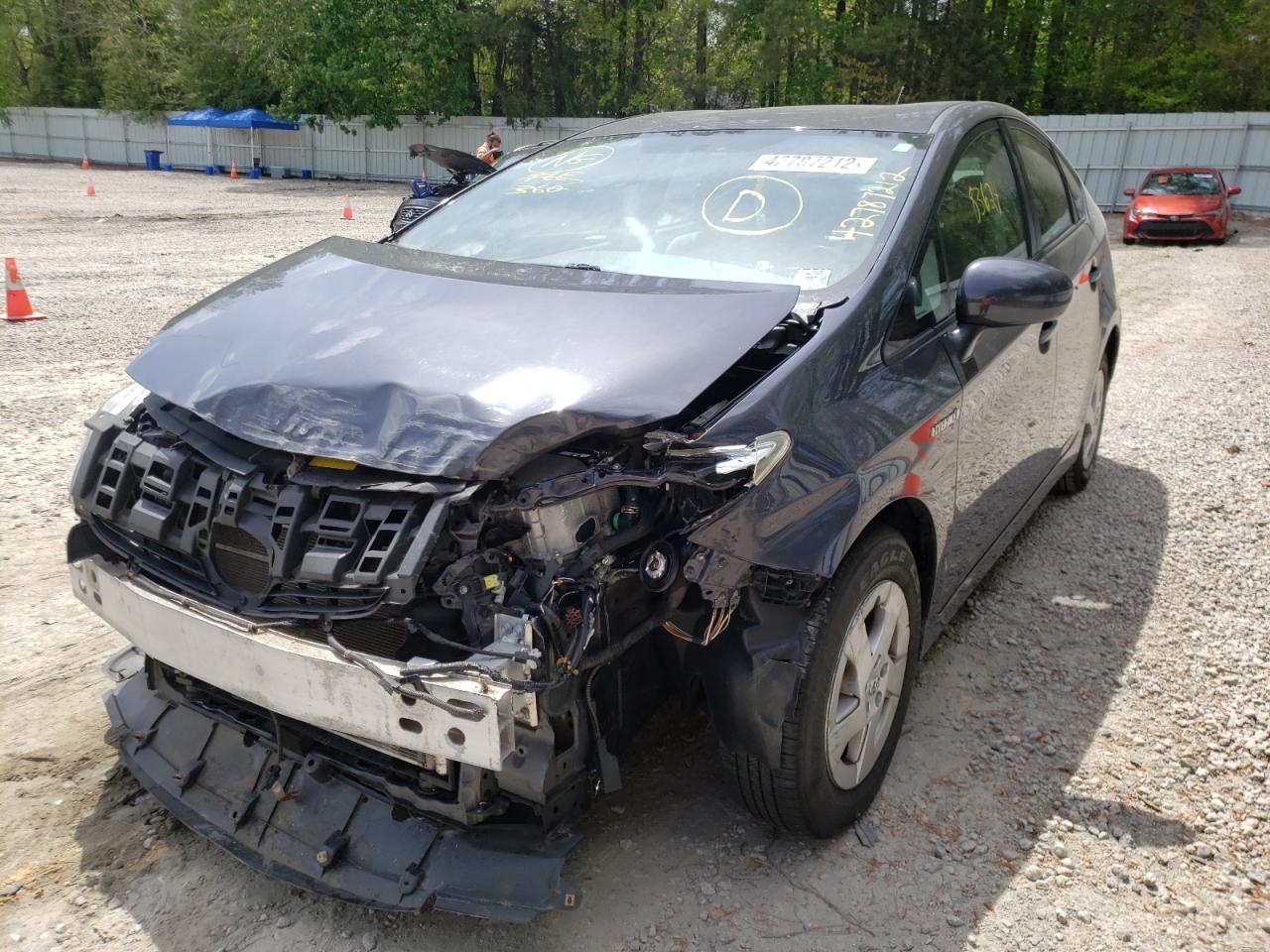 Photo 2 from auction – 2011 TOYOTA PRIUS with VIN JTDKN3DU6B0277666