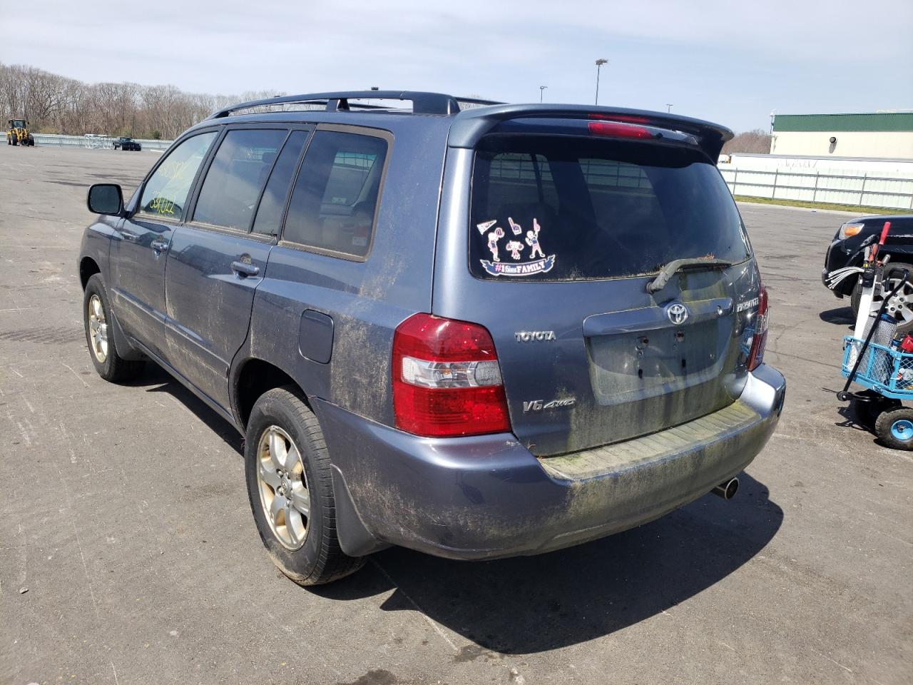 Photo 9 from auction – 2007 TOYOTA HIGHLANDER with VIN JTEHP21A470208907