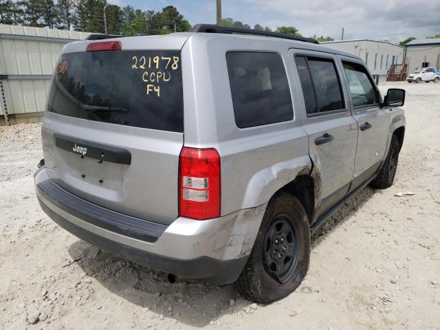 Photo 4 from auction – 2016 JEEP PATRIOT SP with VIN 1C4NJPBB7GD699320