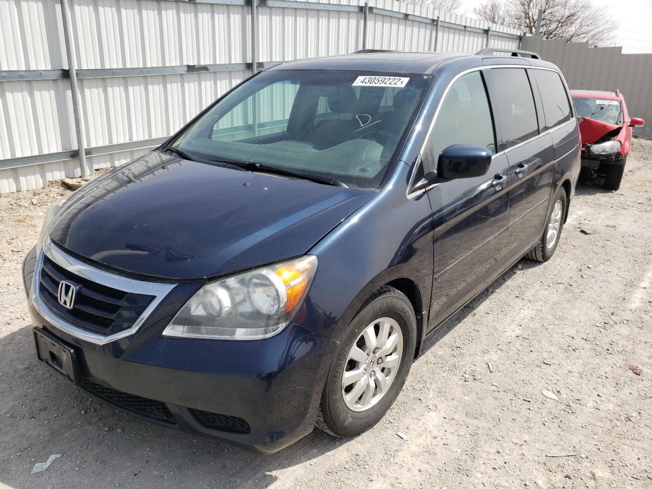 Photo 2 from auction – 2009 HONDA ODYSSEY EX with VIN 5FNRL38679B040650