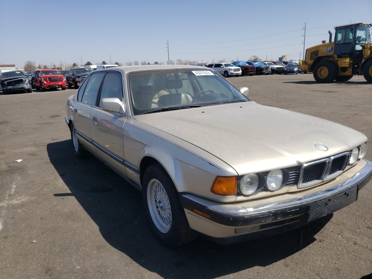 BMW 750 IL 1990 with VIN WBAGC8318LDC77484 - Photo from auction
