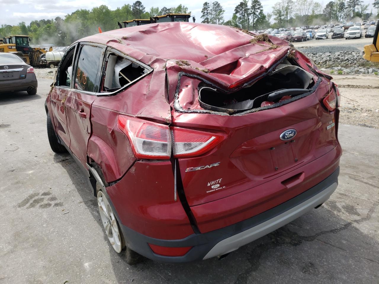 Photo 3 from auction – 2014 FORD ESCAPE SE with VIN 1FMCU0G95EUA96385