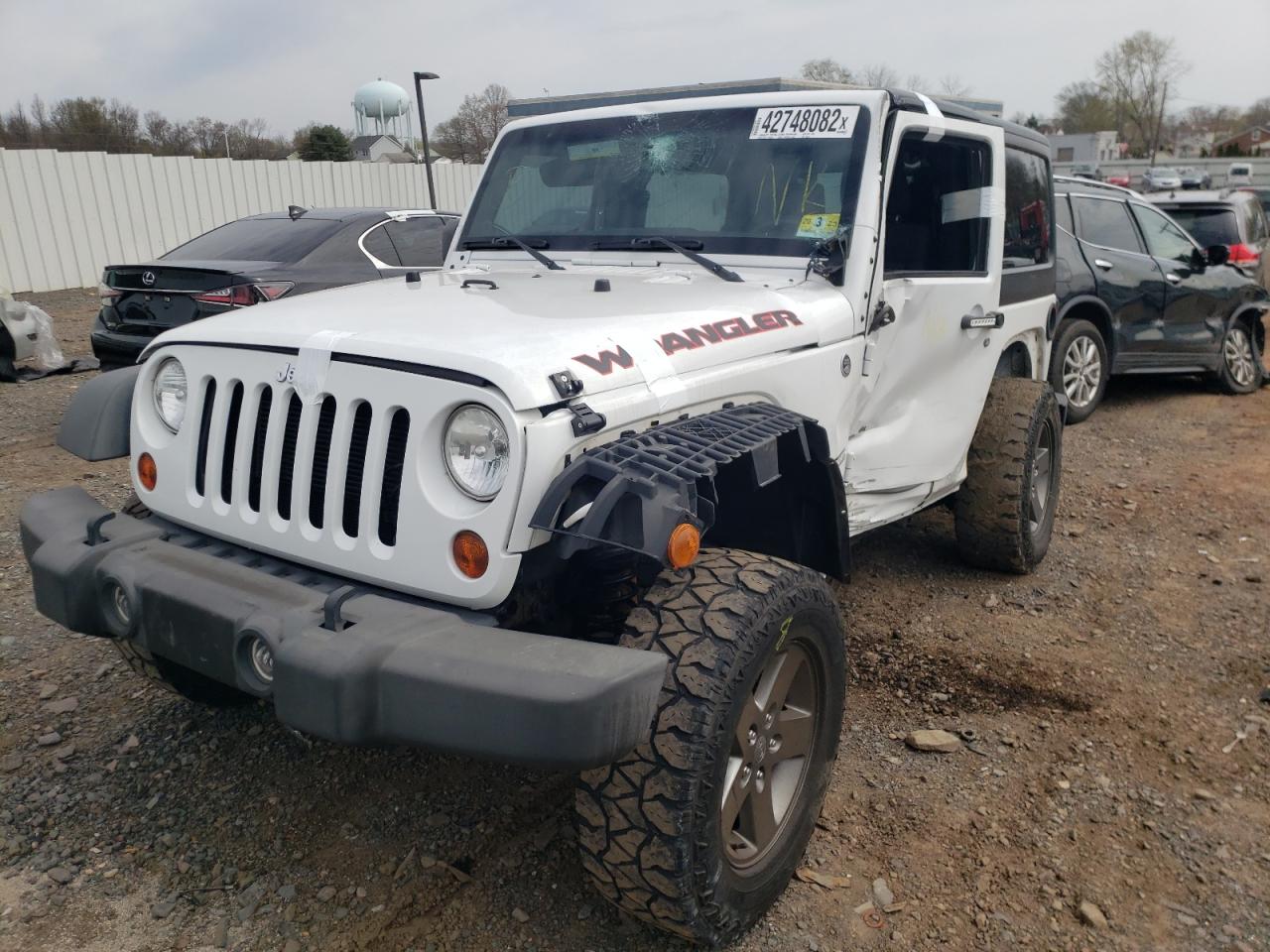 Photo 2 from auction – 2012 JEEP WRANGLER S with VIN 1C4AJWAG0CL166313