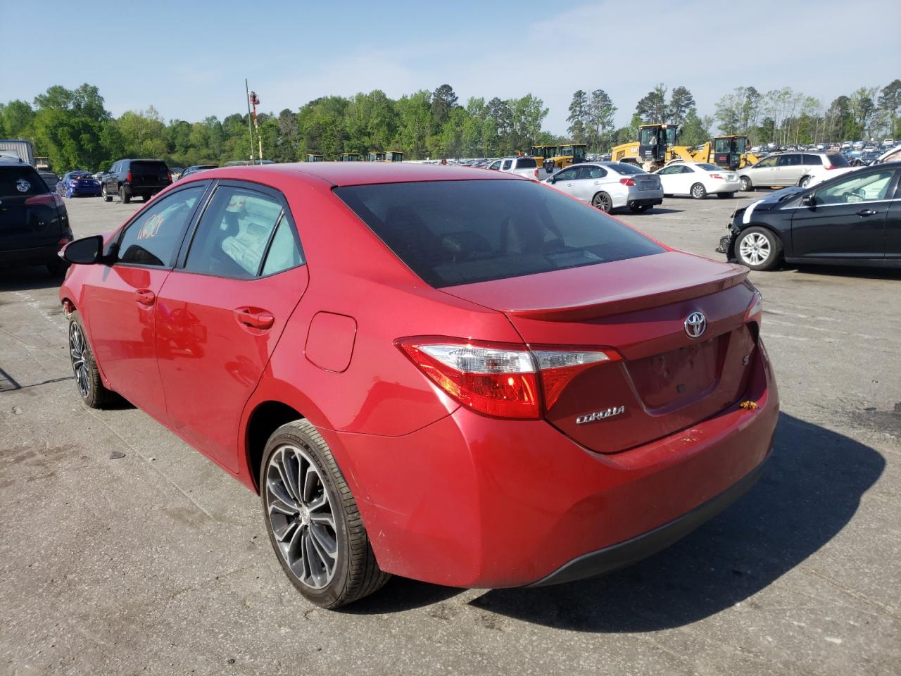 Photo 3 from auction – 2014 TOYOTA COROLLA L with VIN 2T1BURHE5EC046003