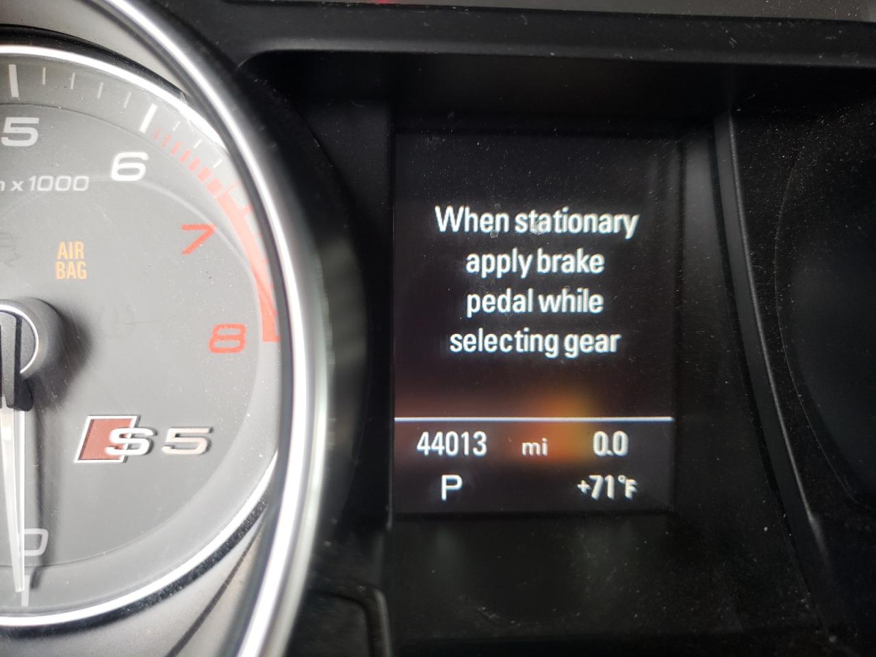 Photo 8 from auction – 2016 AUDI S5 PREMIUM with VIN WAUC4AFH5GN000753