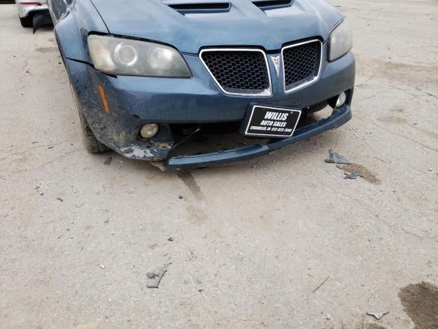 Photo 9 from auction – 2009 PONTIAC G8 with VIN 6G2ER57749L218943