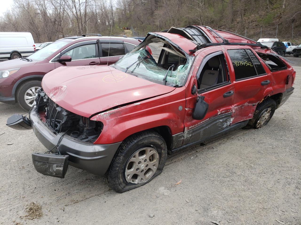 Photo 2 from auction – 2004 JEEP GRAND CHER with VIN 1J4GW48S34C424507