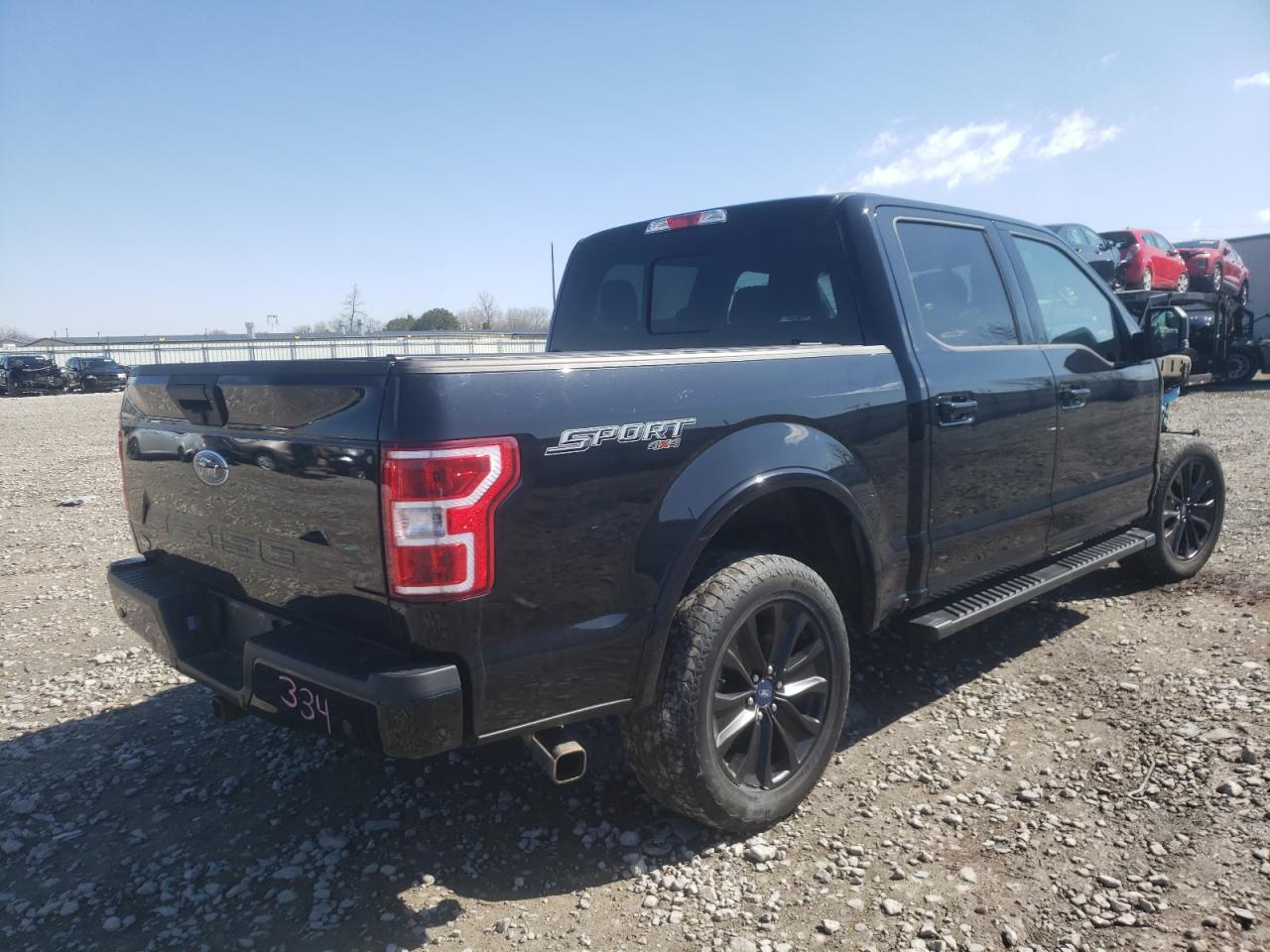 Photo 4 from auction – 2019 FORD F150 SUPER with VIN 1FTEW1E57KFA55205