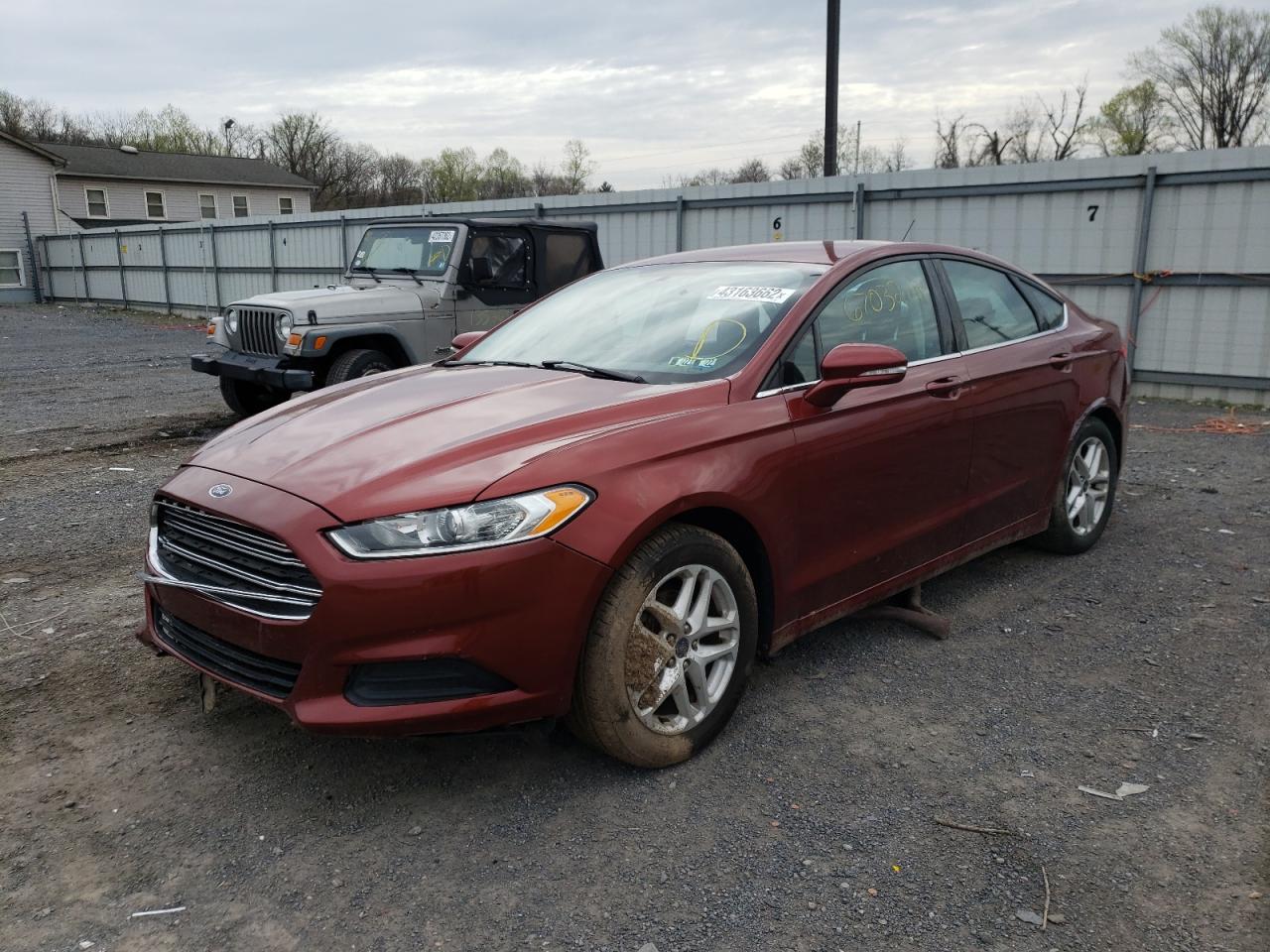 Photo 2 from auction – 2014 FORD FUSION SE with VIN 3FA6P0H71ER214306