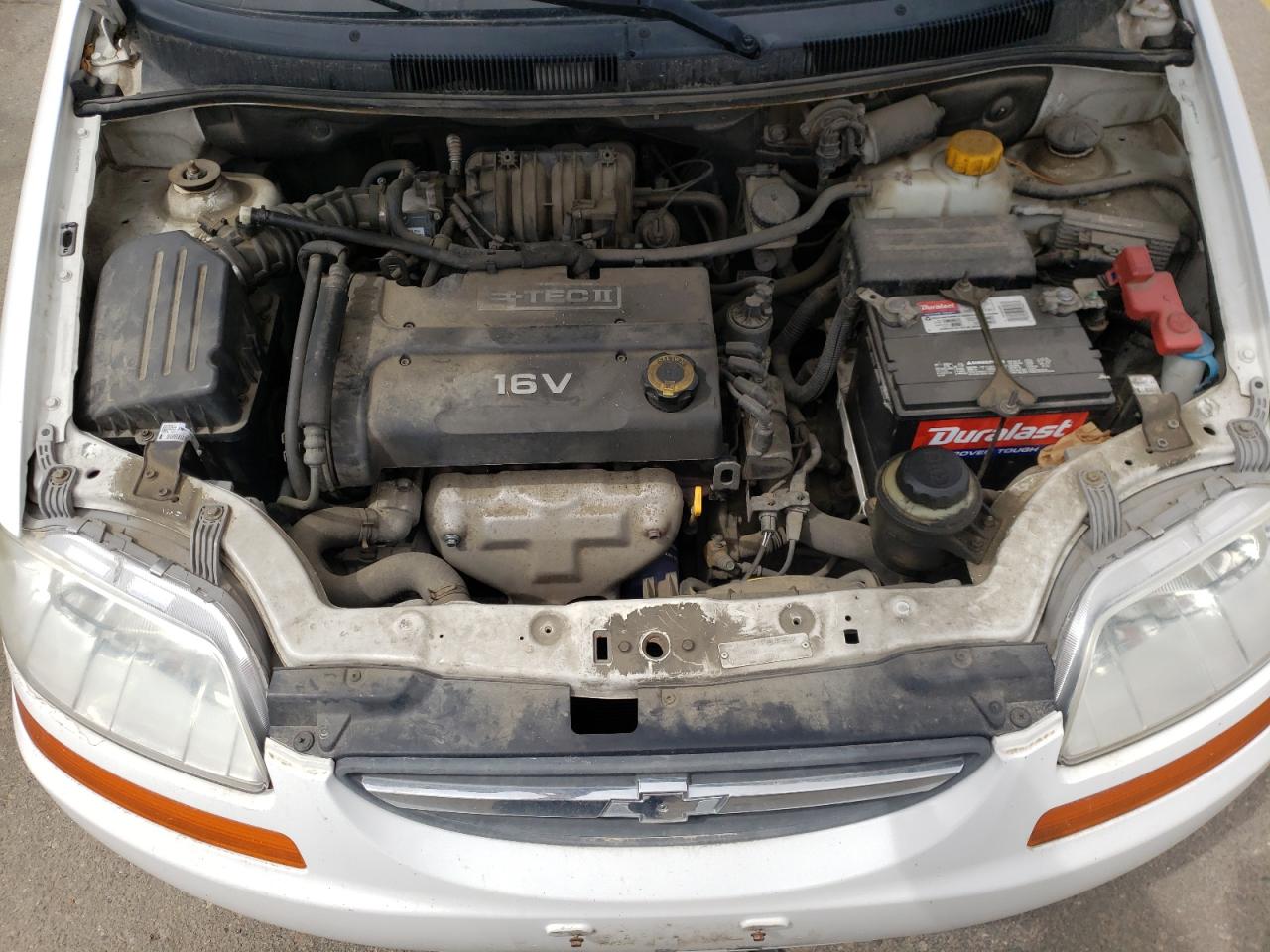 Photo 7 from auction – 2008 CHEVROLET AVEO BASE with VIN KL1TD66618B258888