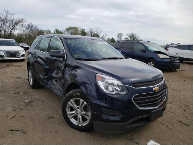 CHEVROLET EQUINOX LS 2017 with VIN 2GNALBEK9H1508072 - Photo from auction