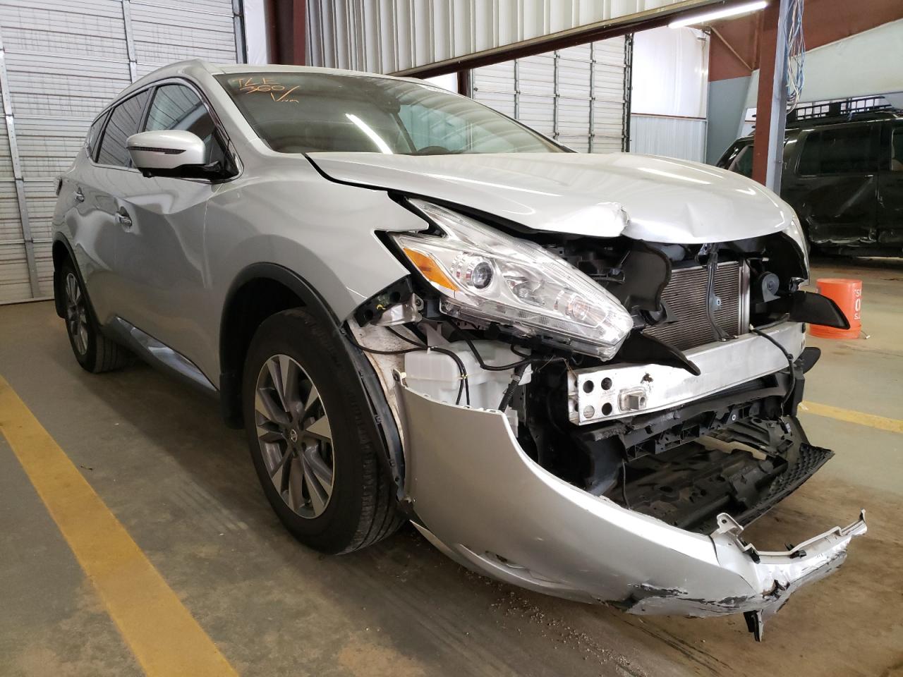 NISSAN MURANO S 2016 with VIN 5N1AZ2MG1GN160801 - Photo from auction