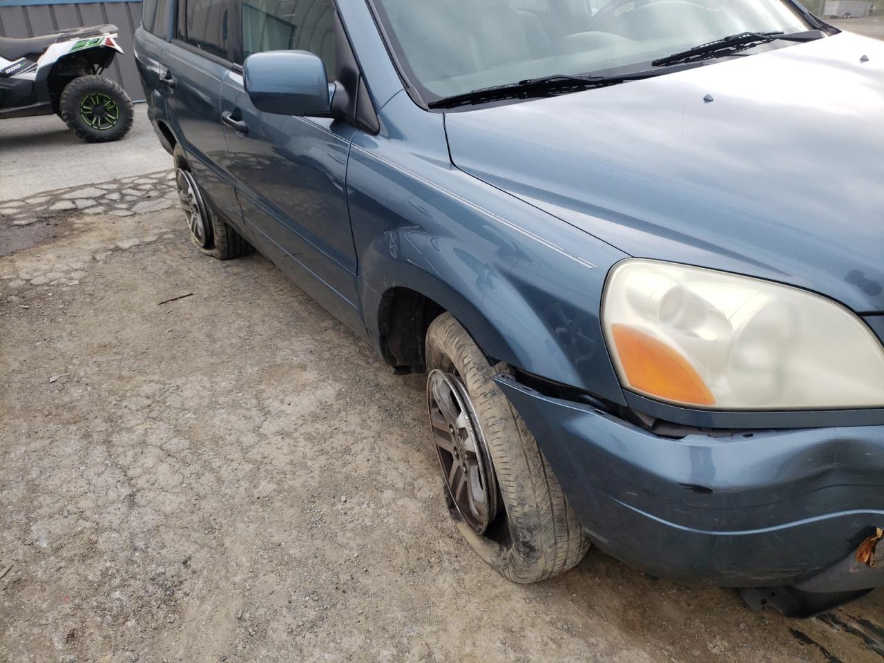 Photo 10 from auction – 2005 HONDA PILOT EXL with VIN 2HKYF18595H507559