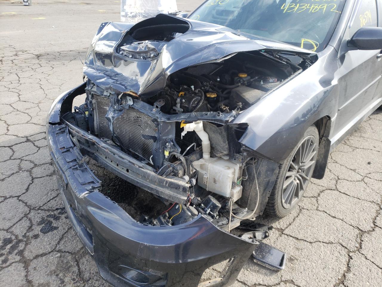 Photo 9 from auction – 2012 SUBARU IMPREZA WR with VIN JF1GR7E67CG207254