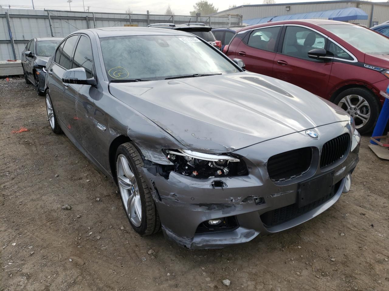BMW 535 XI 2015 with VIN WBA5B3C5XFD547395 - Photo from auction