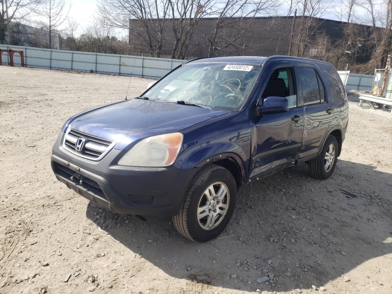 Photo 2 from auction – 2004 HONDA CR-V EX with VIN SHSRD78844U252803