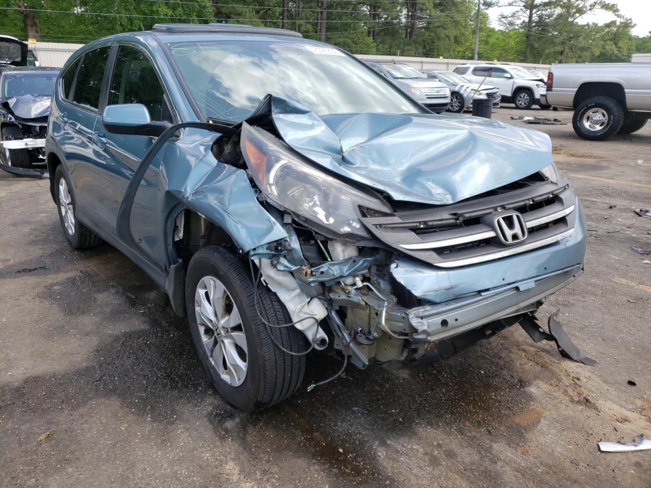 Photo 1 from auction – 2014 HONDA CR-V EX with VIN 5J6RM3H51EL026779
